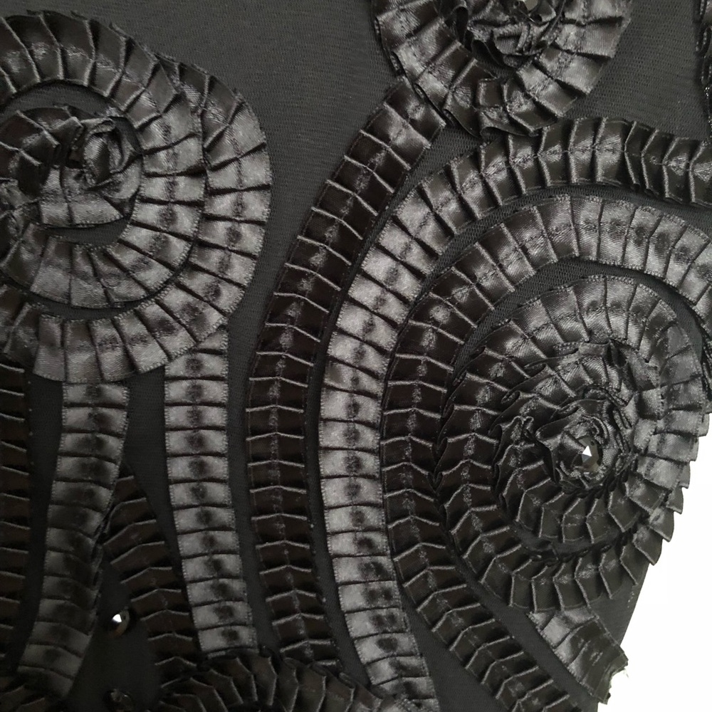 Black cocktail dress